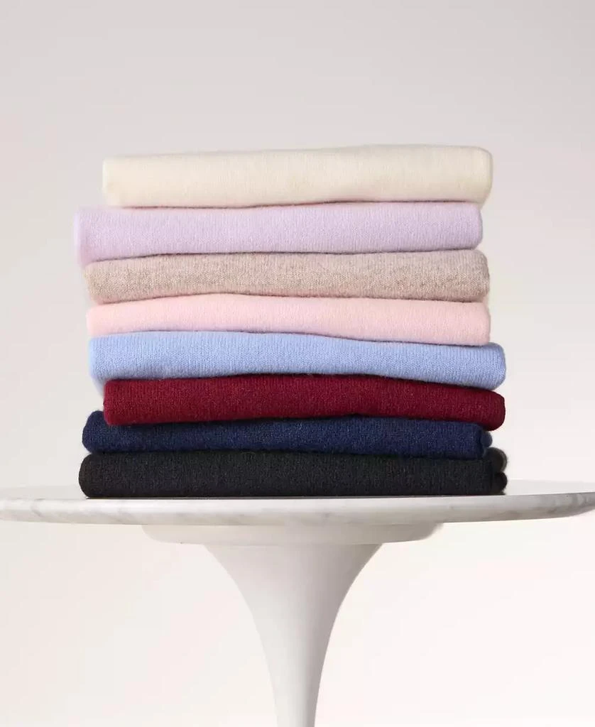Charter Club 100% Cashmere Women's Long-Sleeve Crewneck Sweater, Created for Macy's 7