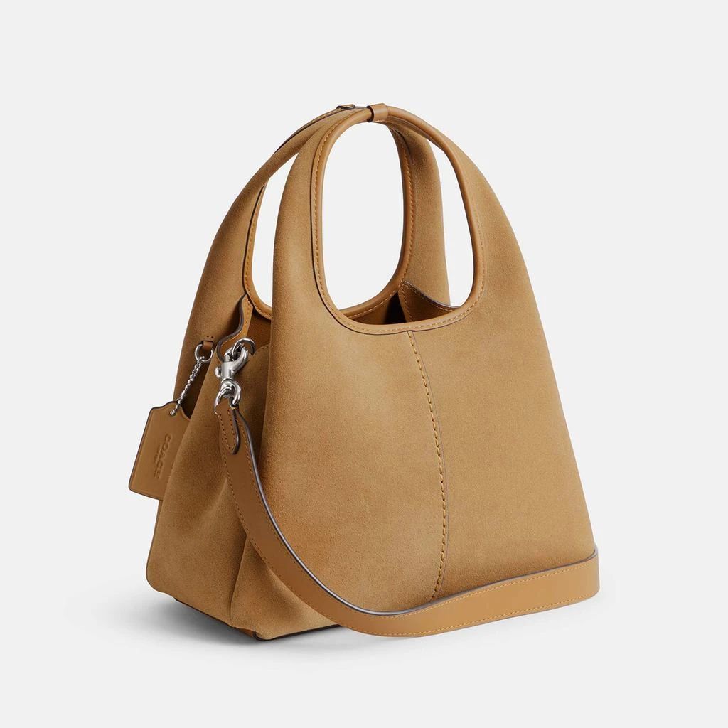 undefined Coach Lana 23 Polished Pebbled Leather Shoulder Bag 4