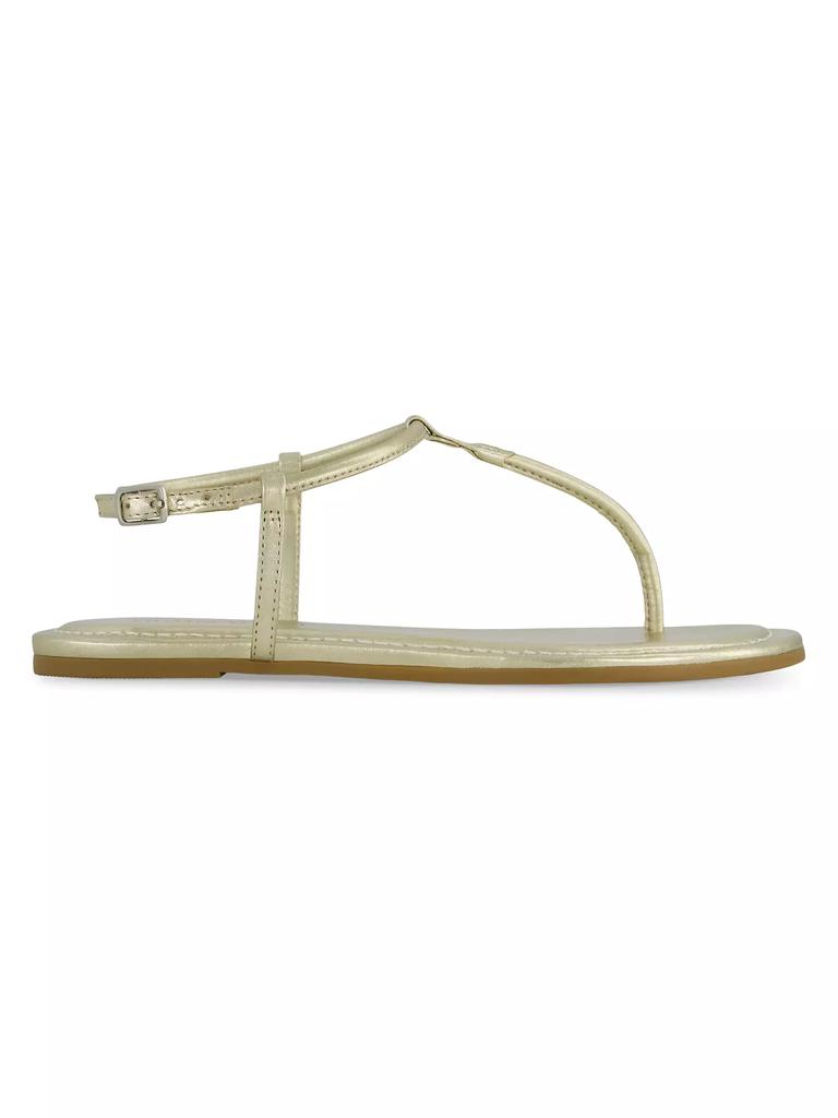 Bernardo Hercu T-Strap Thong Sandals