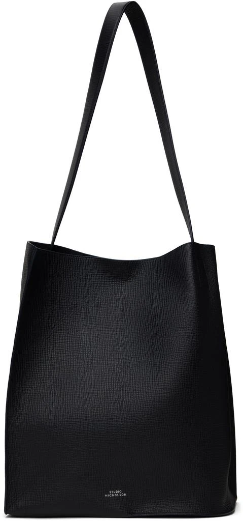 Studio Nicholson Navy Doublet Type 2 Leather Tote 1