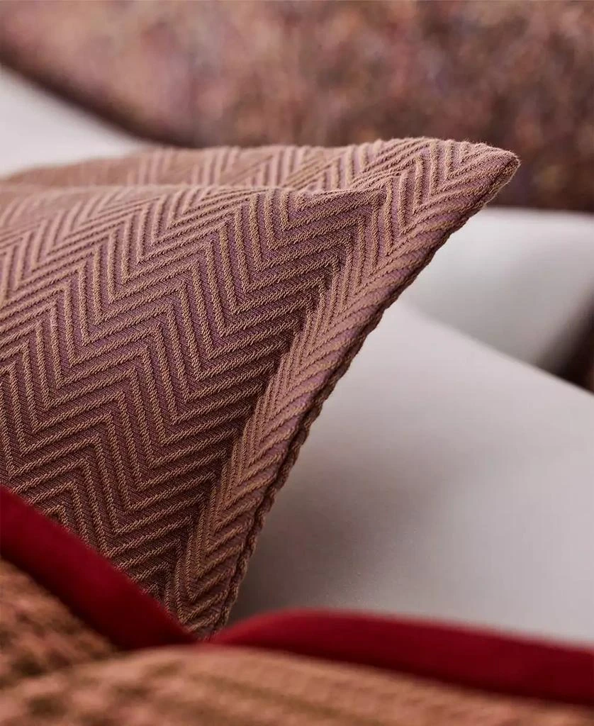 Ralph Lauren Hallie Herringbone Decorative Pillow, 20" x 20" 5