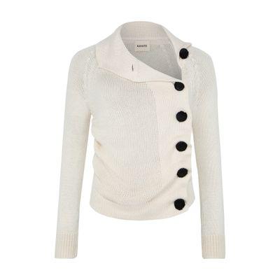 Khaite Lorrai silk cardigan