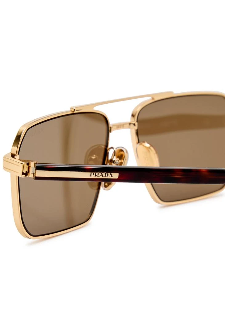 Prada Narrow aviator-style sunglasses 3