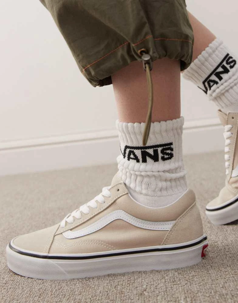 Vans Vans Old Skool trainers in beige 4