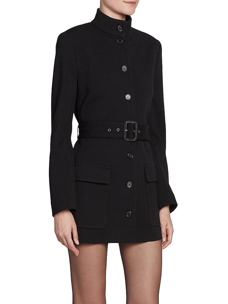 Yves Saint Laurent Tunic Jacket in Wool-Blend Jersey 5
