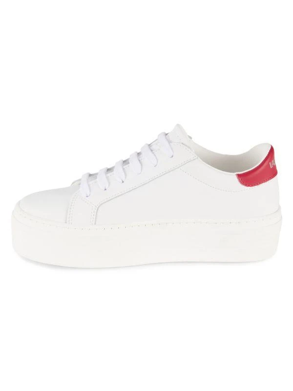 Mario Valentino Serena Logo Leather Sneakers 4