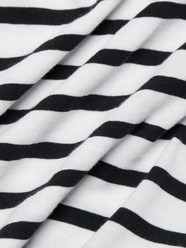 ATM Anthony Thomas Melillo Stripe Cotton T-Shirt Dress 5