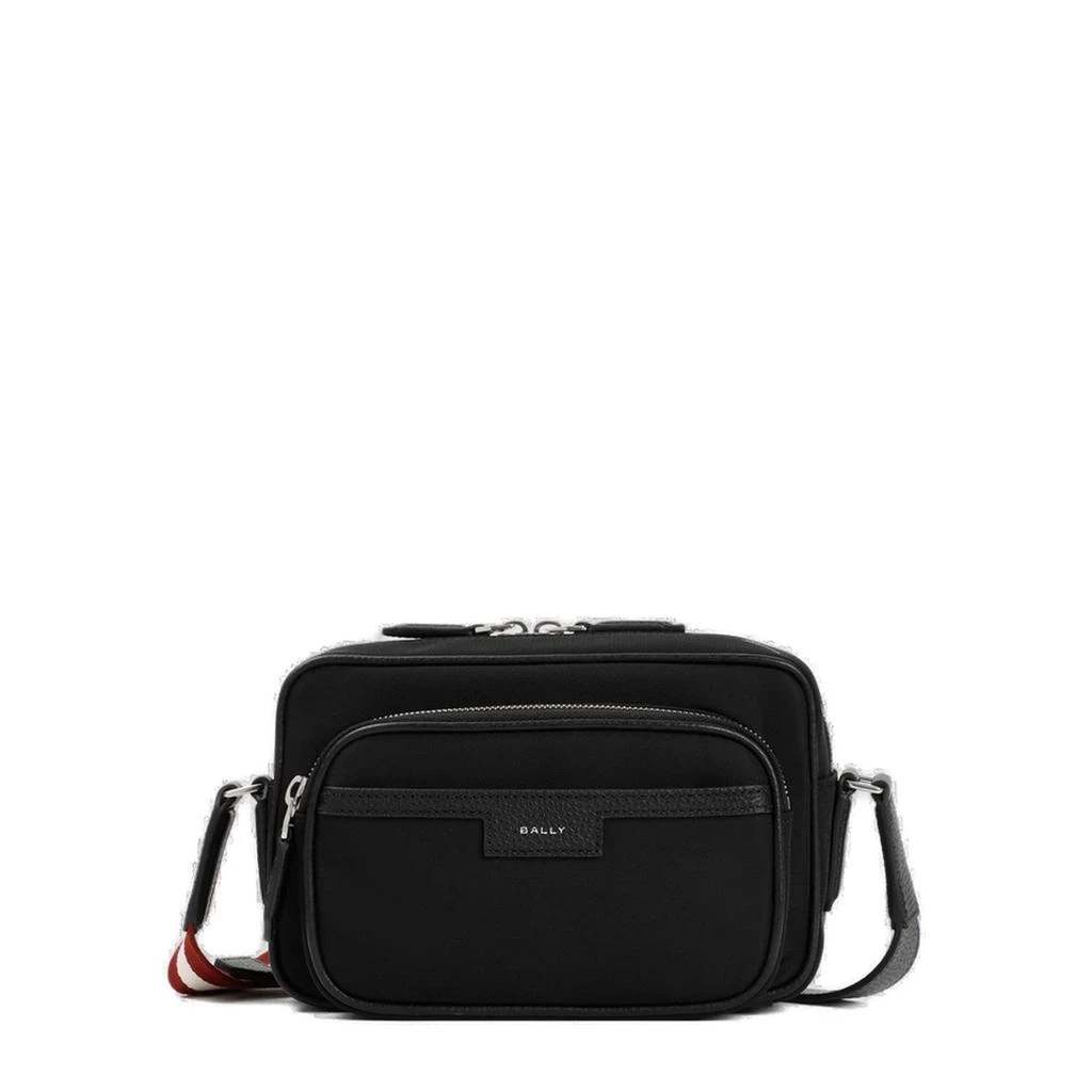 Bally Bally Logo Printed Zip-Up Messenger Bag 1