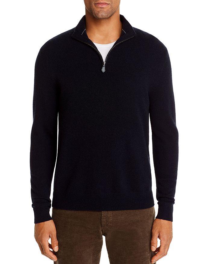 The Men's Store at Bloomingdale's Cashmere Half-Zip Sweater - Exclusive