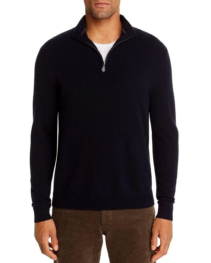 The Men's Store at Bloomingdale's Cashmere Half-Zip Sweater - Exclusive 1