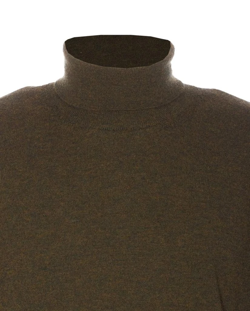 MAISON MARGIELA Maison Margiela Two-Toned Turtleneck Knitted Jumper 4