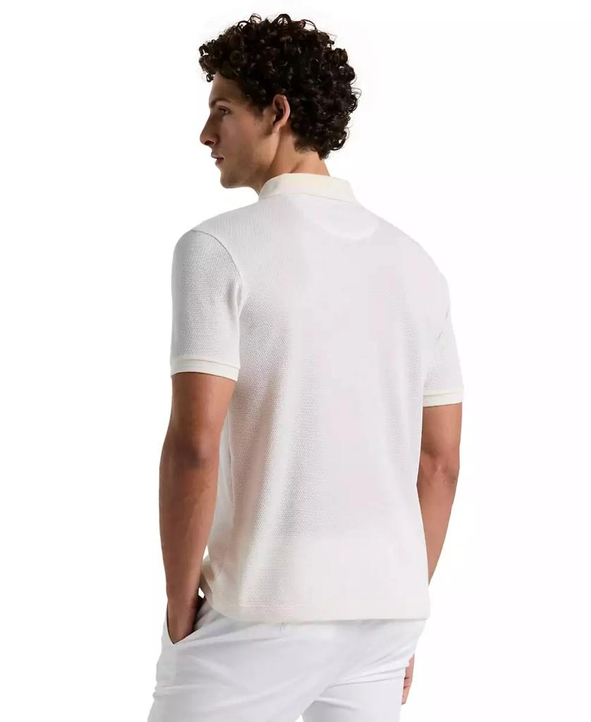 Original Penguin Men
s Quarter-Zip Jacquard Polo Shirt 4
