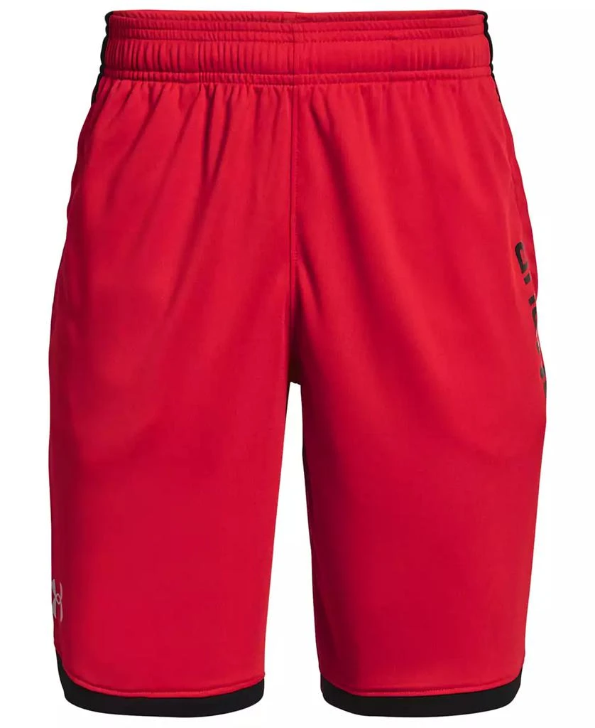 Under Armour Big Boys Stunt Moisture Wick 3.0 Active Shorts 4