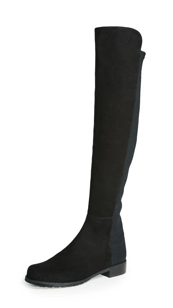 Stuart Weitzman 5050 Stretch Suede Boots 6