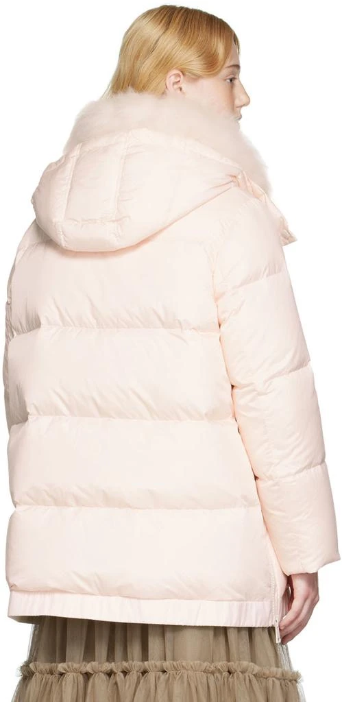 Yves Salomon - Army Pink Quilted Down Coat 3