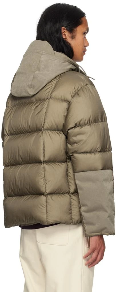 Ten c Taupe Tempest Combo Down Jacket 3