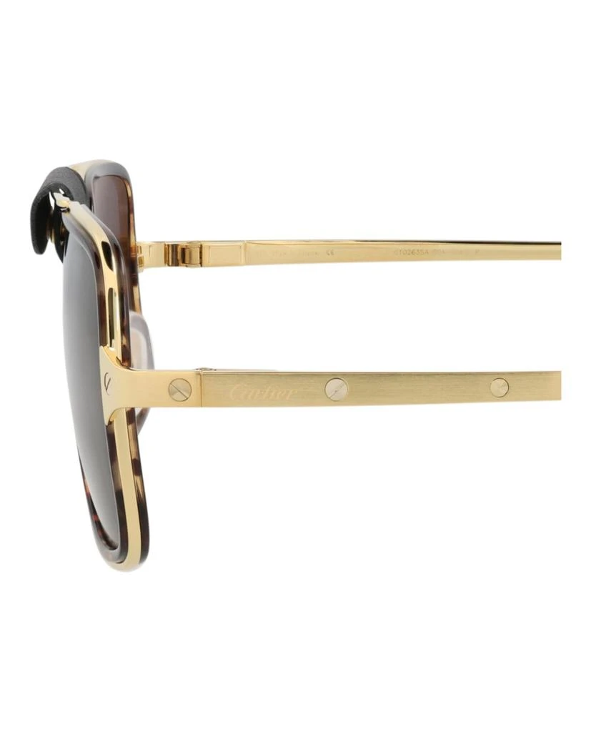 Cartier Aviator-Frame Acetate Sunglasses 4