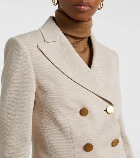 Max Mara Alabama cotton and wool blazer 4