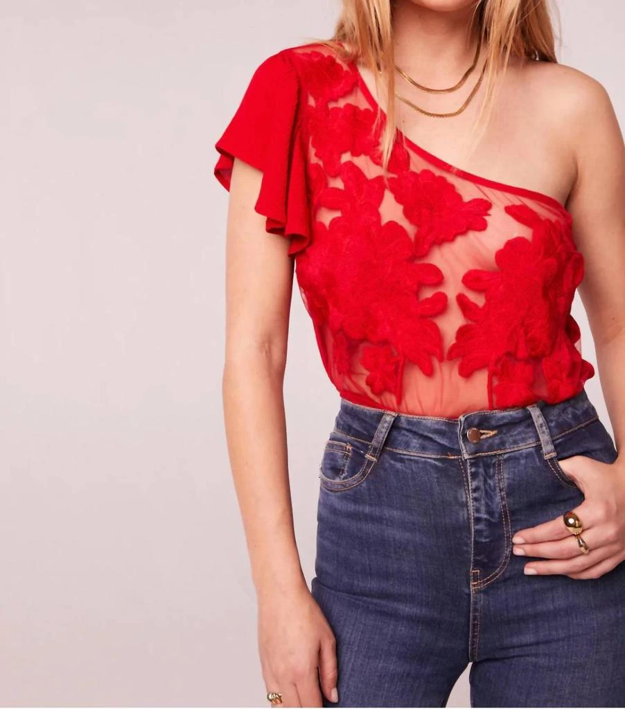 Americhine Americhine - Kallithea One Shoulder Bodysuit