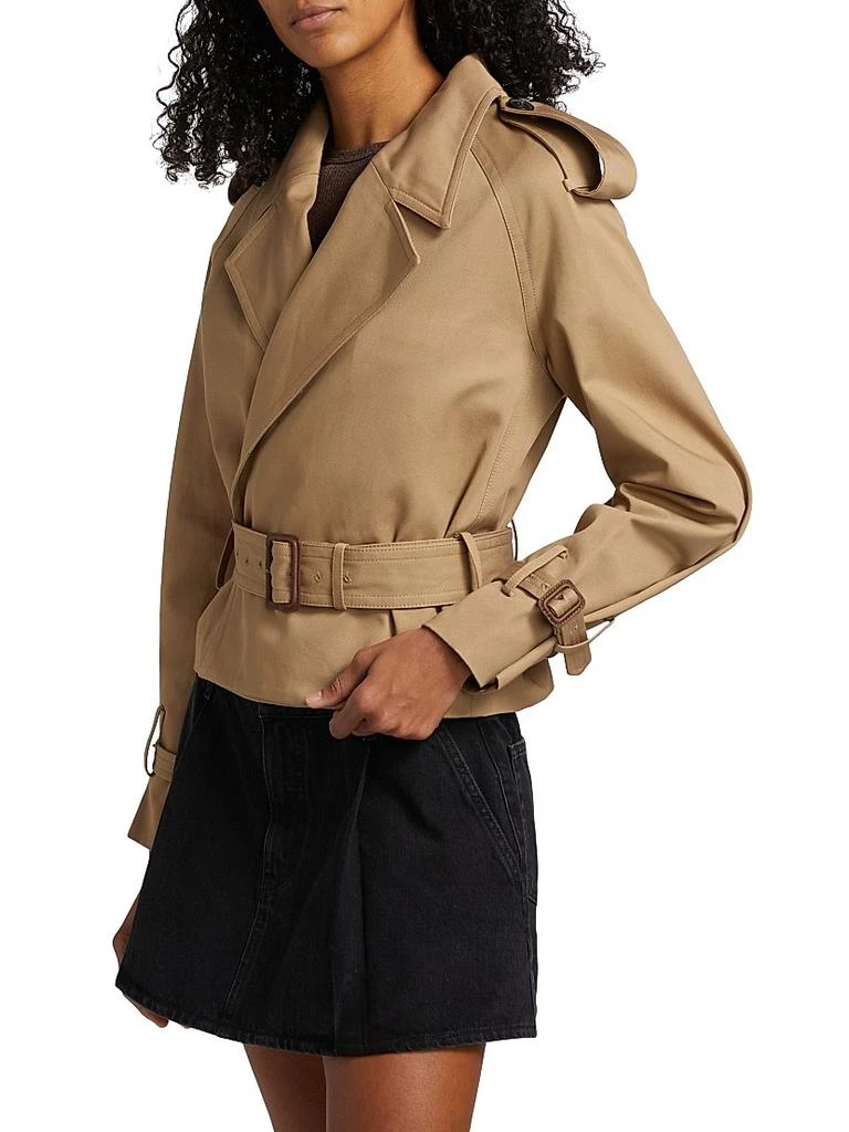 FRAME The Swing Trench Cotton Jacket 4