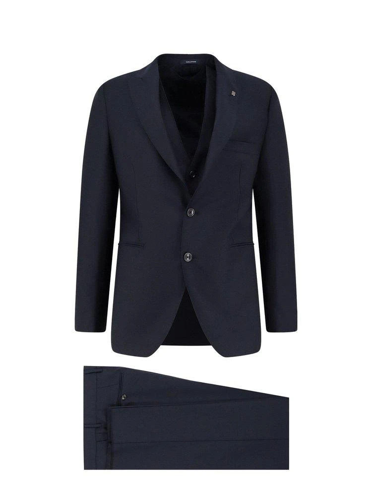 TAGLIATORE Tagliatore Three-Piece Single-Breasted Suit