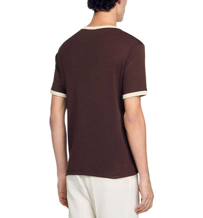 Sandro Logo Ringer Tee 4