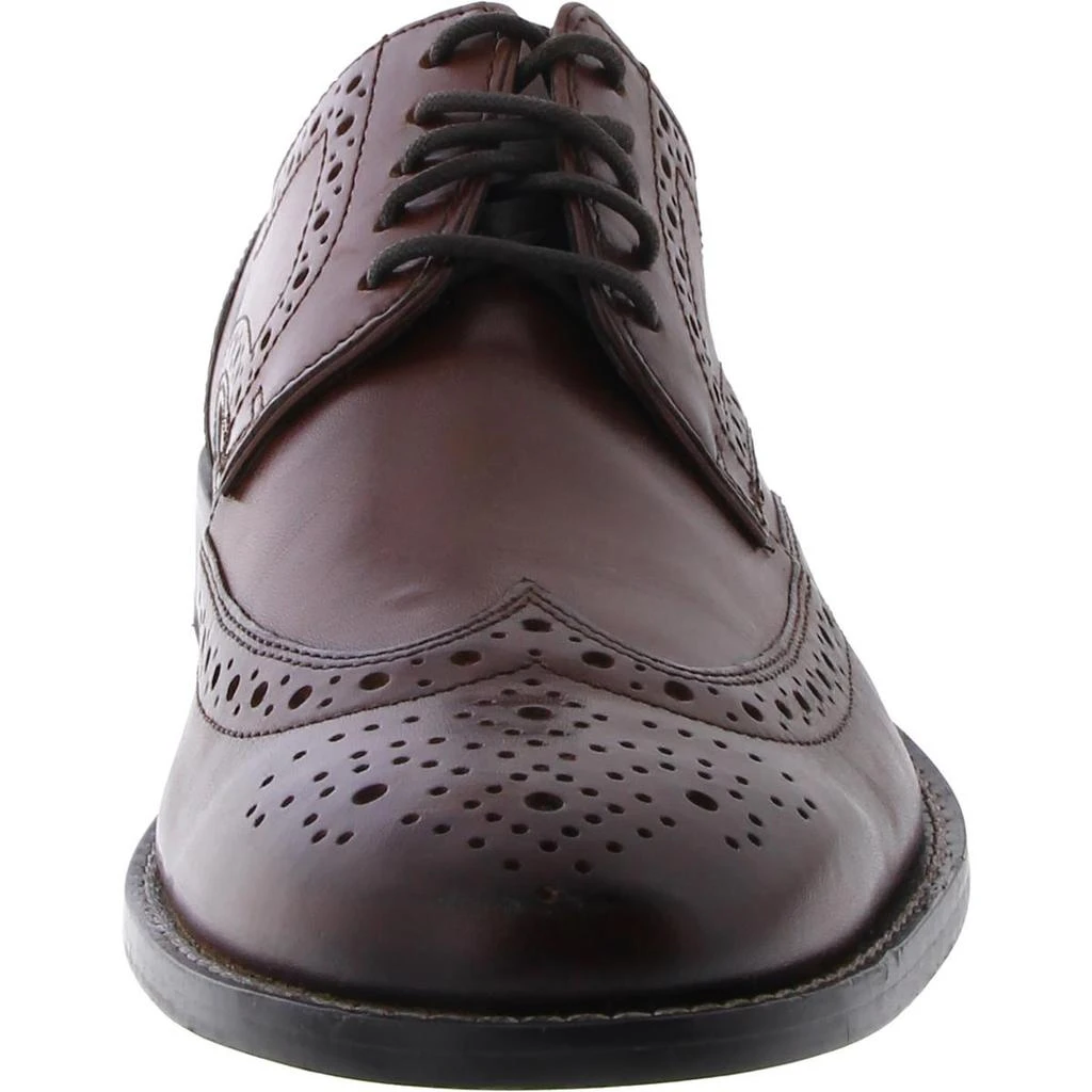 Nunn Bush Nelson Mens Leather Wingtip Derby Shoes 4