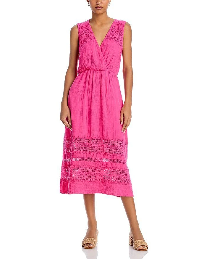Echo Design Supersoft Gauze Veda Dress Swim Cover-Up 1