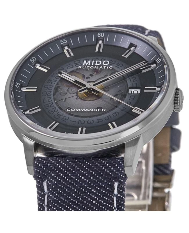 Mido Mido Commander Gradient Blue Dial Fabric Strap Men's Watch M021.407.18.411.00 2