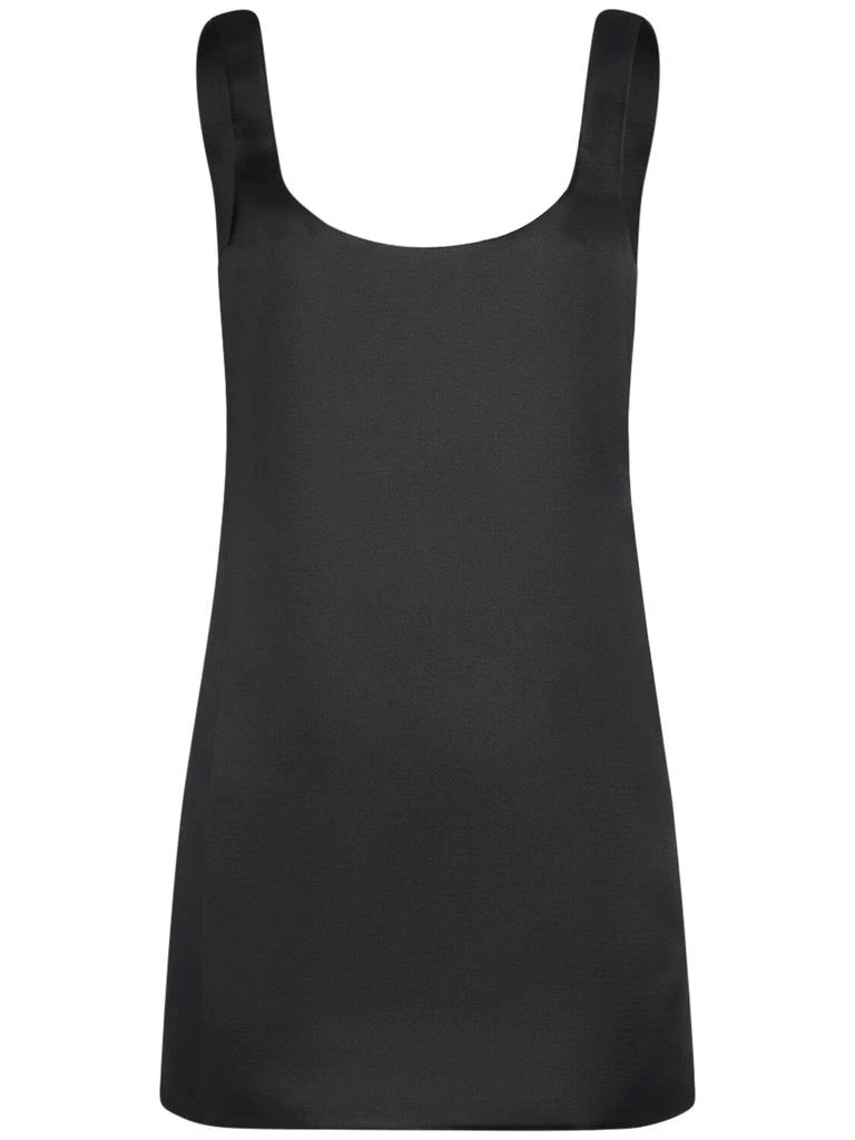 Khaite Pranta Silk Satin Mini Dress 1