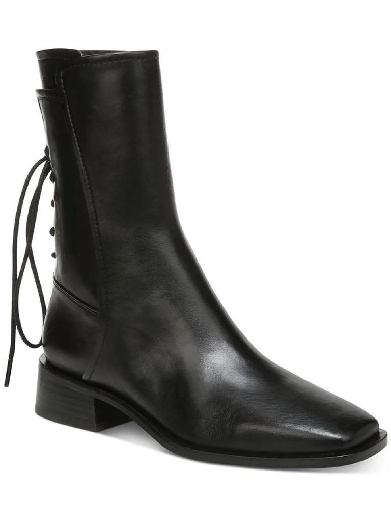 Sam Edelman Tana Womens Leather Lace-Up Mid-Calf Boots 1