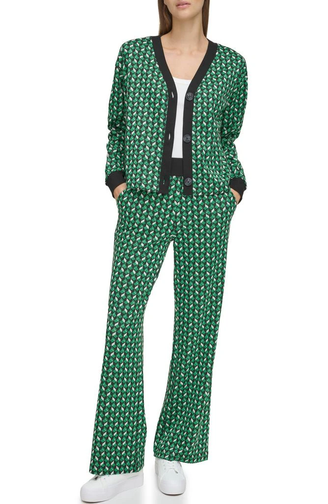 Andrew Marc Sport Geo Jacquard Cardigan 5