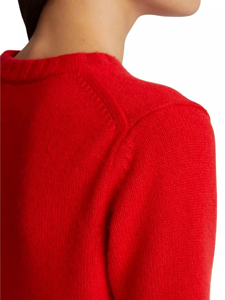 Khaite Luphia Short-Sleeve Sweater 7