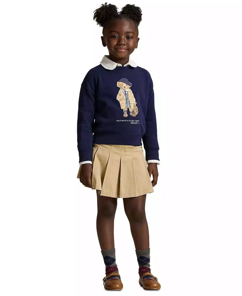 Ralph Lauren Girls
 2T-6X Crewneck Boxy Sweatshirt 2