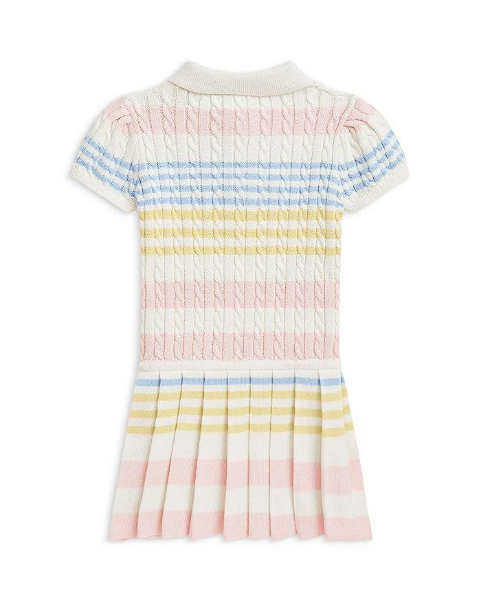 striped cotton polo sweater dress 525 Women's Sabine Striped Polo Dress, Size Small, Lemonicingstripe Yellow/Mustard, Cotton