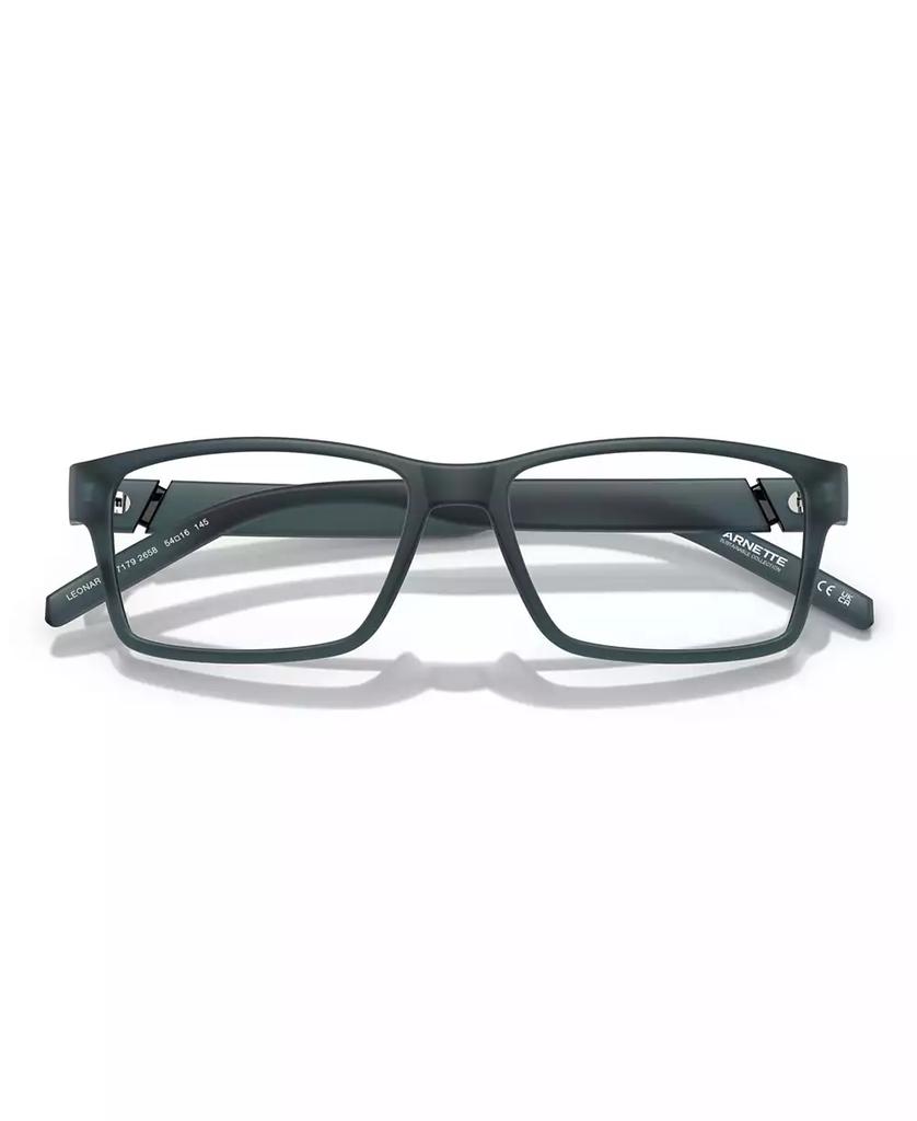 Arnette Men's and Women's Leonardo Eyeglasses, AN7179