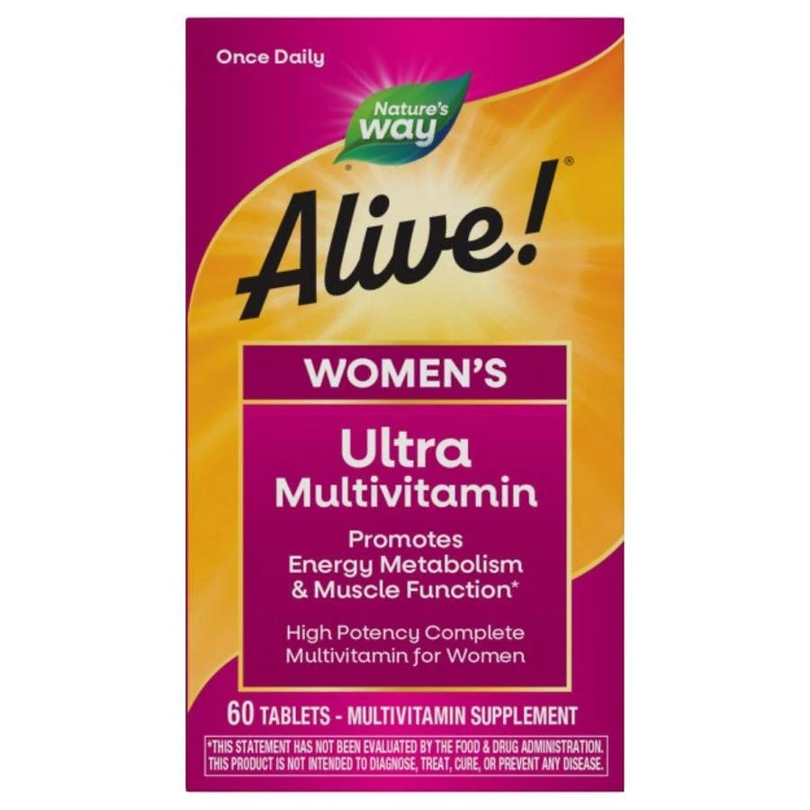 Nature's Way Alive! Once Daily Women's Ultra Potency Multivitamin 3