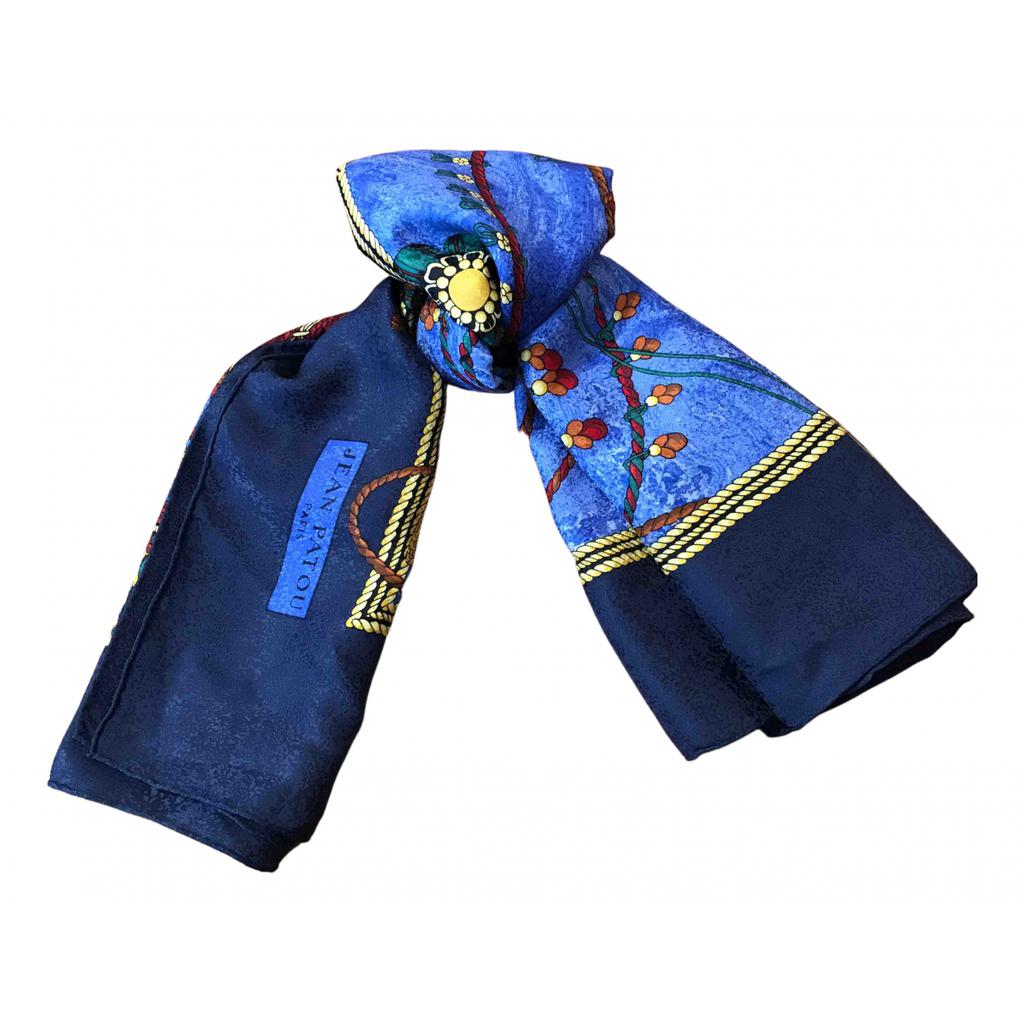 Jean Patou Jean Patou Silk neckerchief