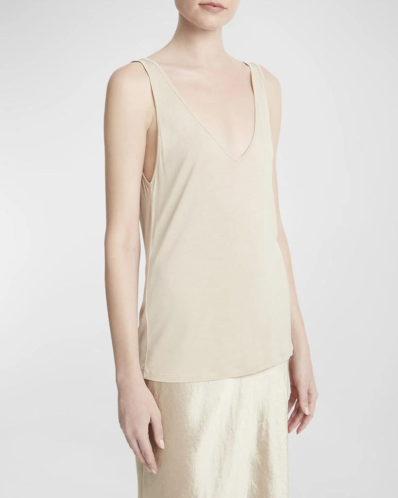 Vince Relaxed V-Neck Tank Top 1