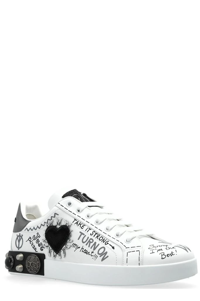 Dolce 
Gabbana Dolce 
Gabbana Portofino Graffiti Sneakers 2