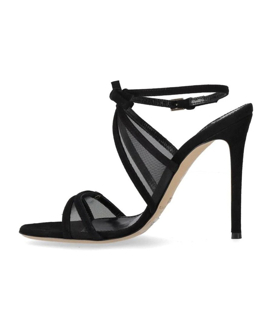 ELISABETTA FRANCHI Elisabetta Franchi Black Heeled Sandal With Bow 3
