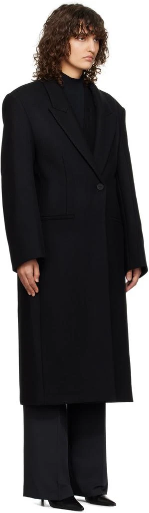 Róhe Black Opera Coat 2