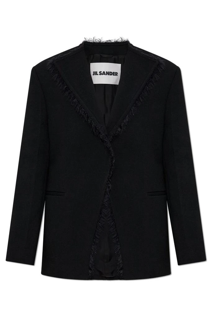 Jil Sander Jil Sander Frayed Edge Blazer from Cettire