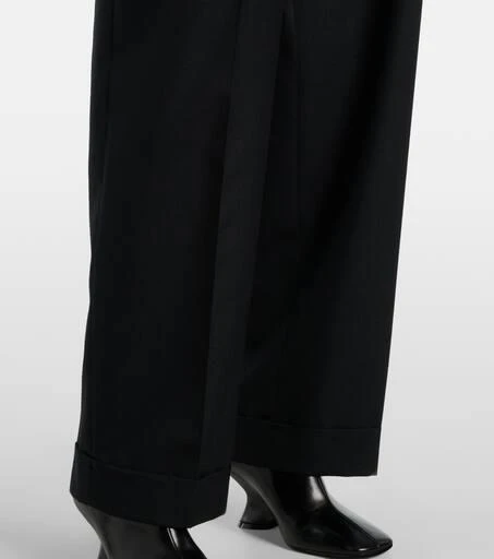 Dries Van Noten High-rise wool wide-leg pants 5