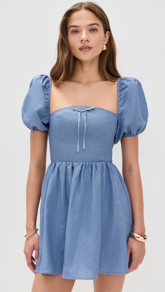Reformation Malvina Linen Dress