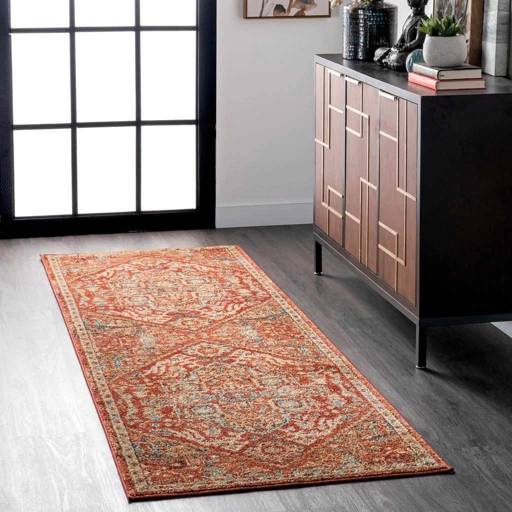 nuLOOM Tabetha Tribal Medallion Area Rug 9