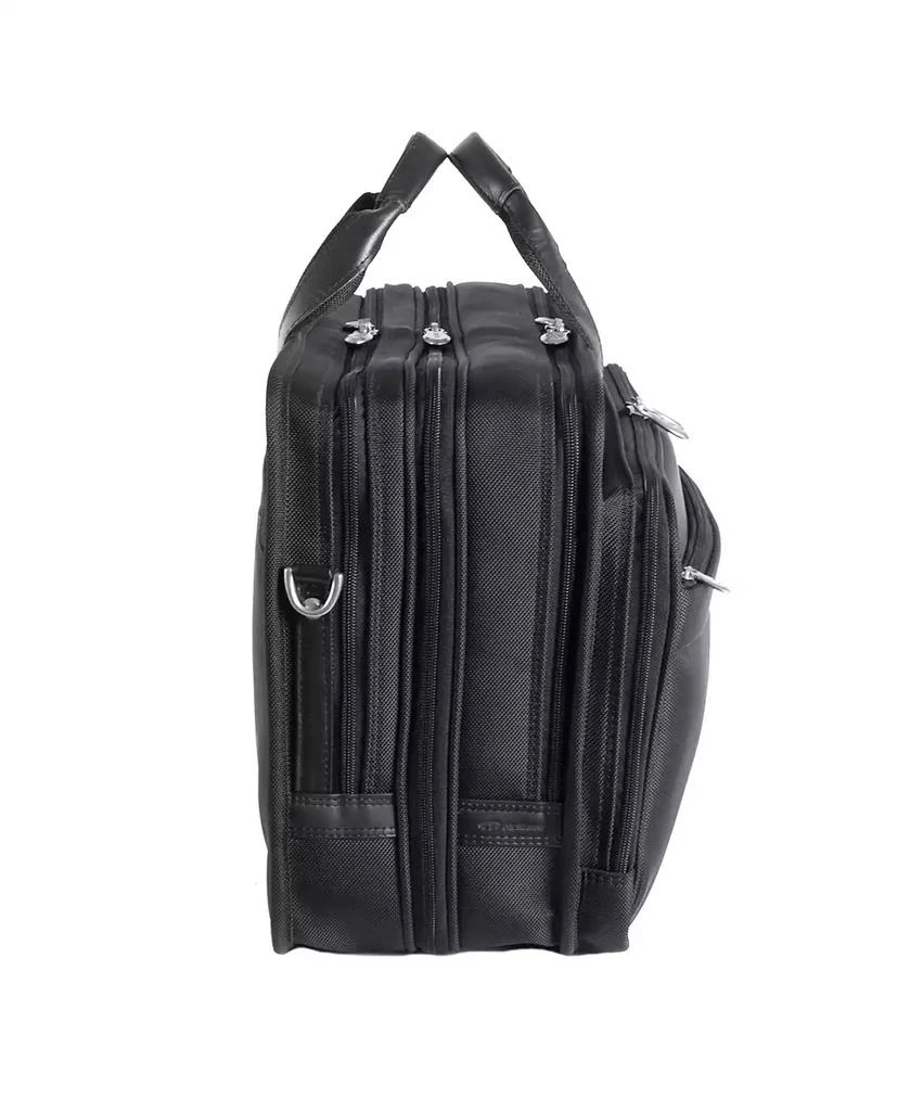 McKlein Walton, 17" Expandable Double Compartment Laptop Briefcase 4