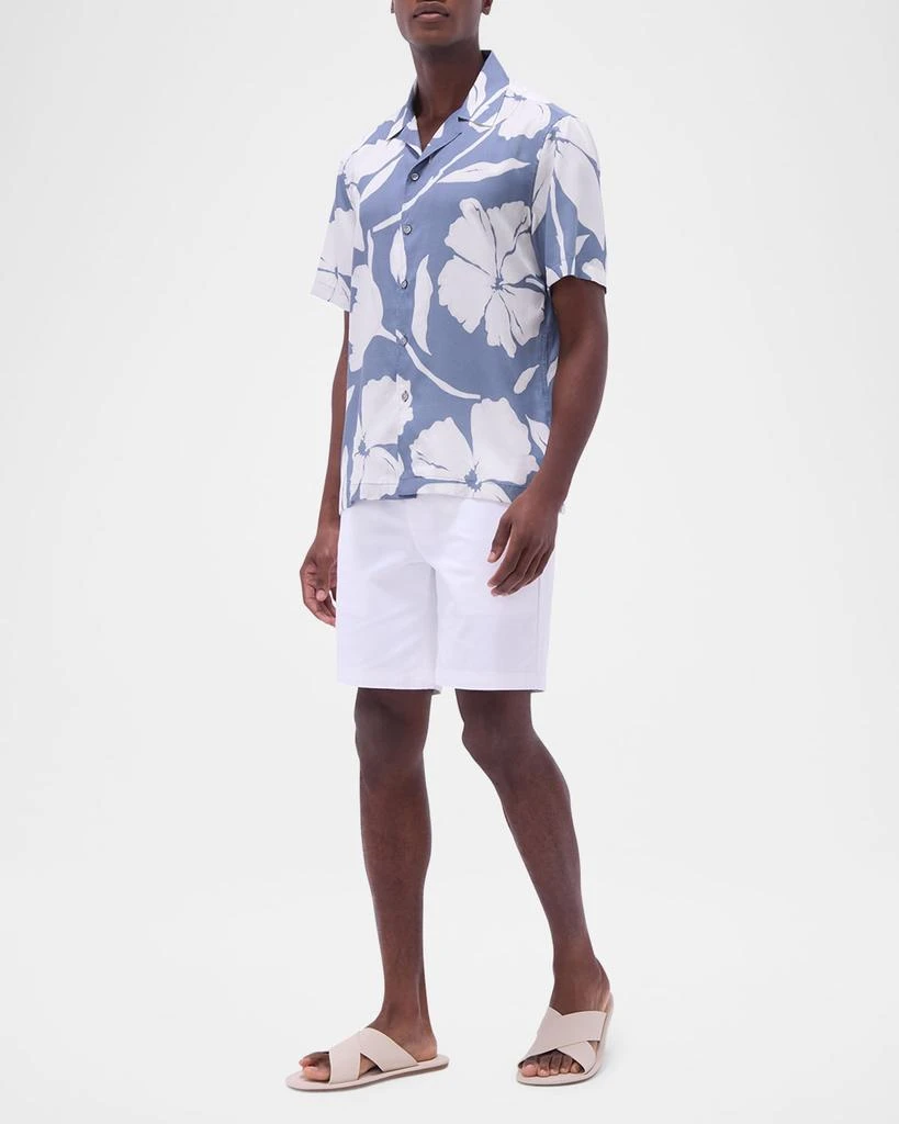 BUGATCHI Men's Jackson Woven Short-Sleeve Camp Shirt 2