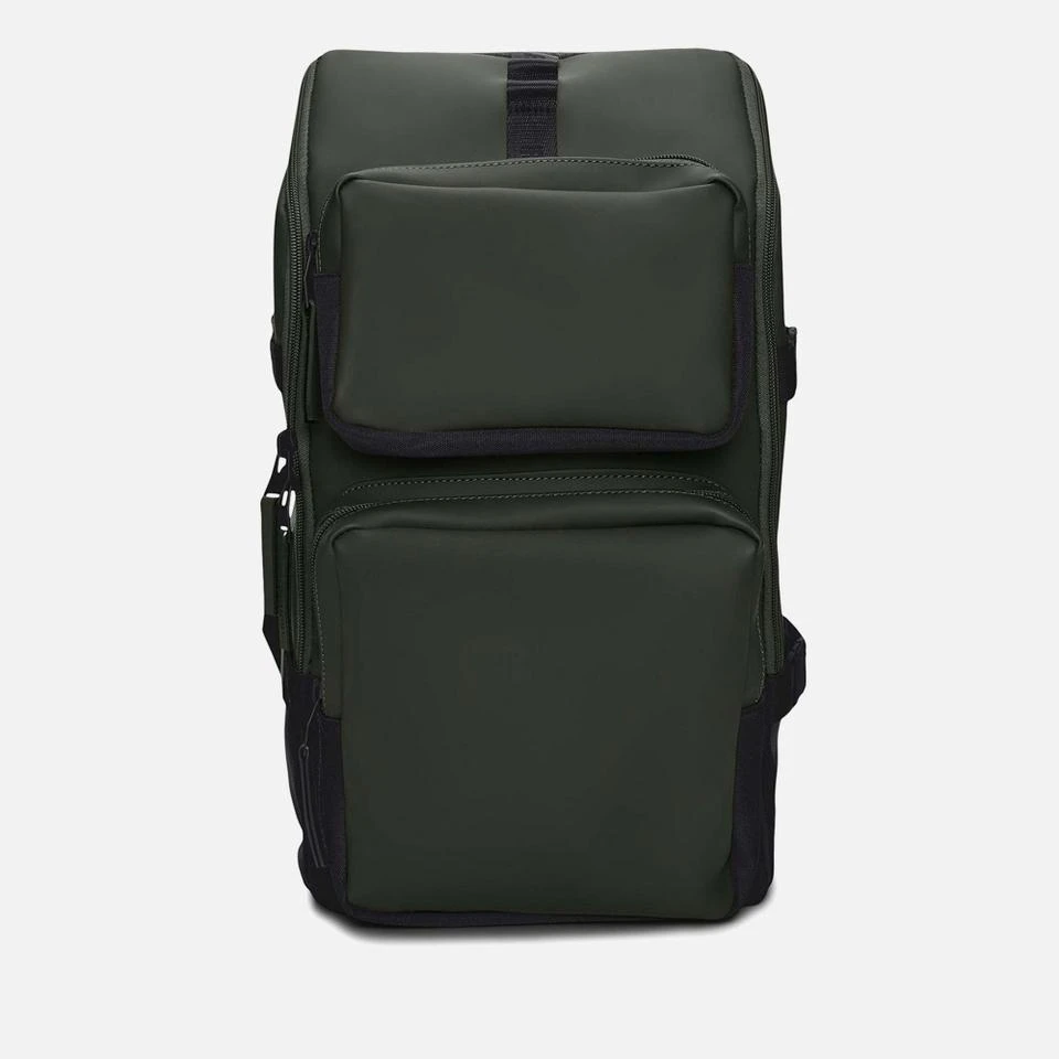 RAINS RAINS Trail Coated Matte-Shell Cargo Backpack 1