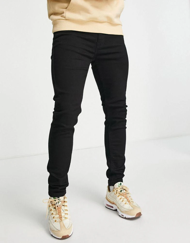 Levi's Levi's 519 super skinny jeans in black 4